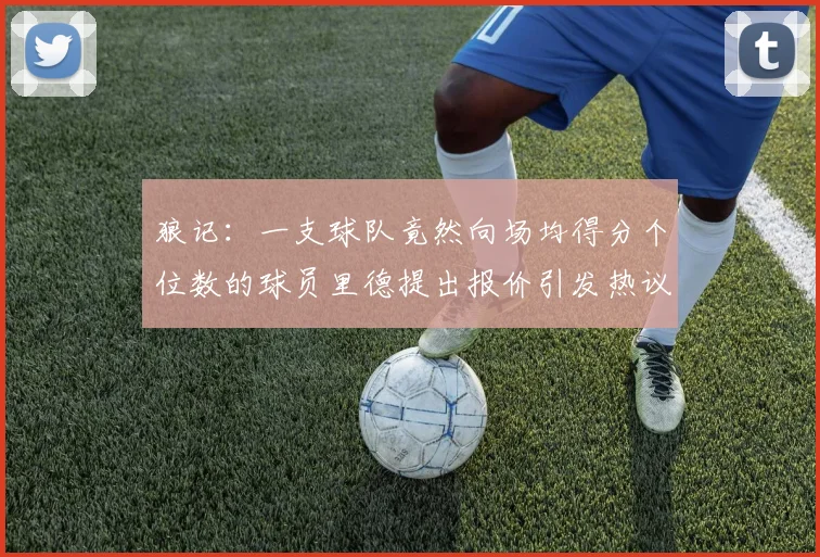 狼记：一支球队竟然向场均得分个位数的球员里德提出报价引发热议